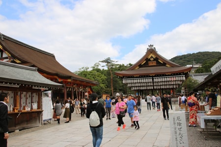 八坂神社 境内の様子