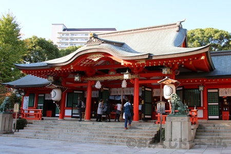 生田神社 本殿の様子