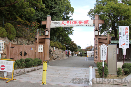 門戸厄神 表門の様子