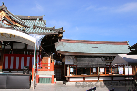 門戸厄神 おみくじ 引ける場所の様子