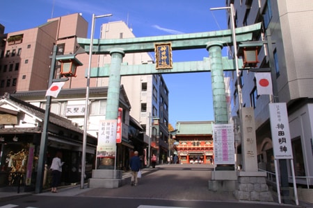 神田明神 本殿の様子