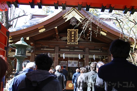 愛宕神社 本殿の様子